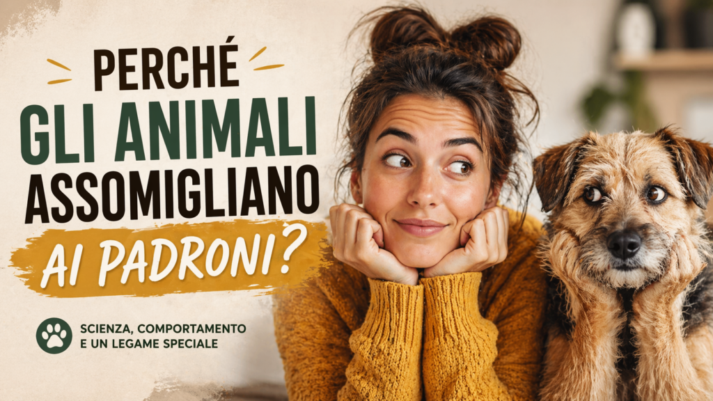 Perché gli animali domestici assomigliano ai loro padroni? La scienza spiega questo curioso fenomeno